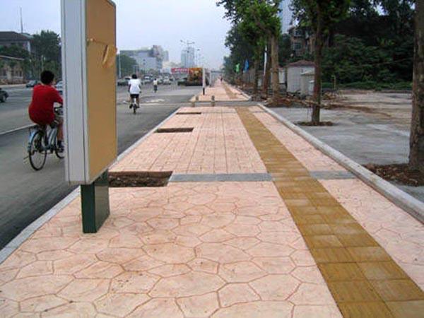 透水混凝土廠家，彩色透水混凝土